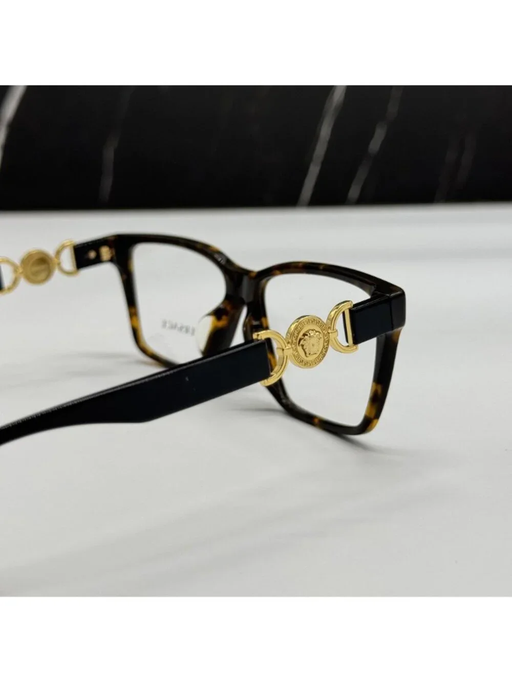 Versace VE3335F 5404 Havana Brown Women Eyeglasses Authentic NEW